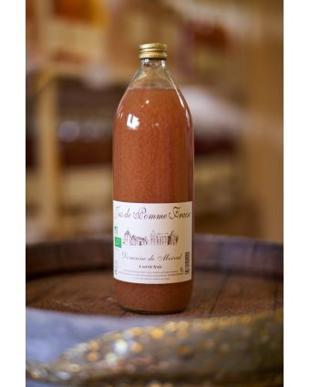 Jus de pomme-fraise bio